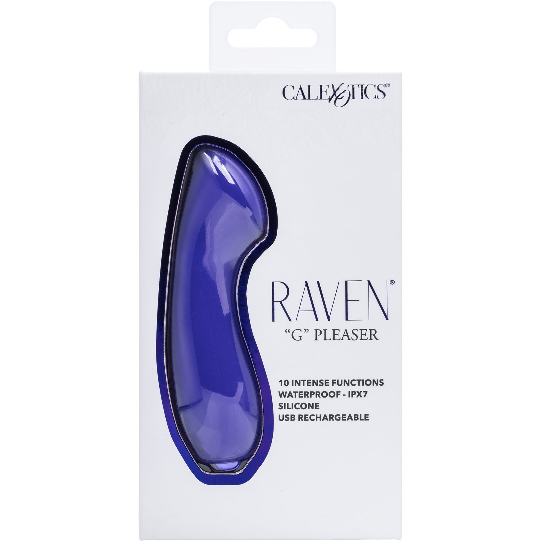 Raven "G" Pleaser Rechargeable Waterproof Silicone Mini G-Spot Vibrator By CalExotics
