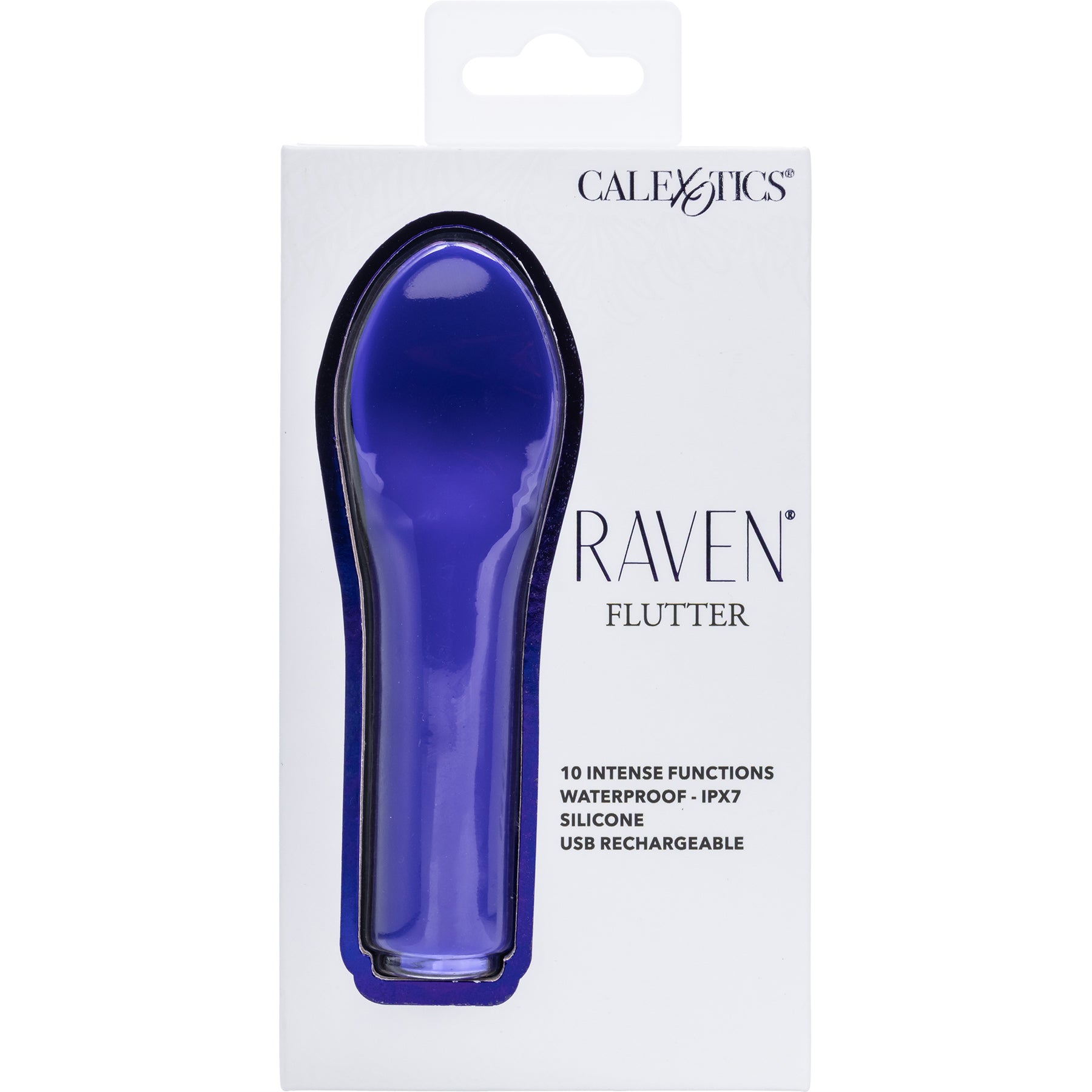 Raven Flutter Rechargeable Waterproof Silicone Mini Vibrator By CalExotics