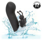 Raven Butterfly Rechargeable Waterproof Silicone Dual Stimulation Vibrator By CalExotics