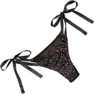 Radiance Side Tie Panties by CalExotics - Black