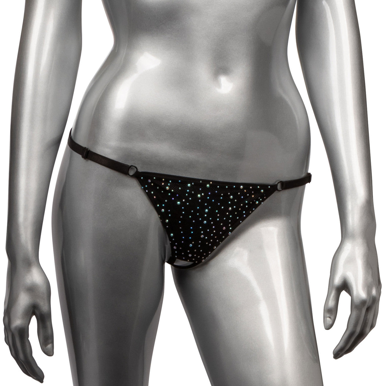 Radiance Plus Size Crotchless Thong By CalExotics