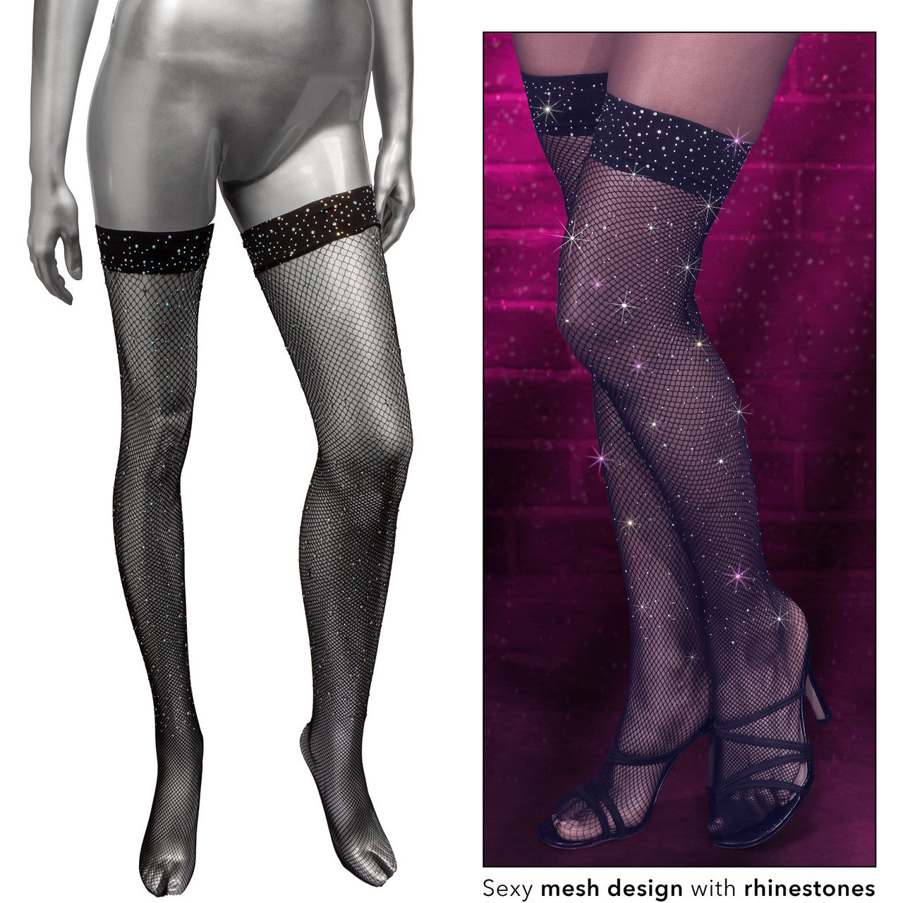 Radiance Thigh High Stockings By CalExotics