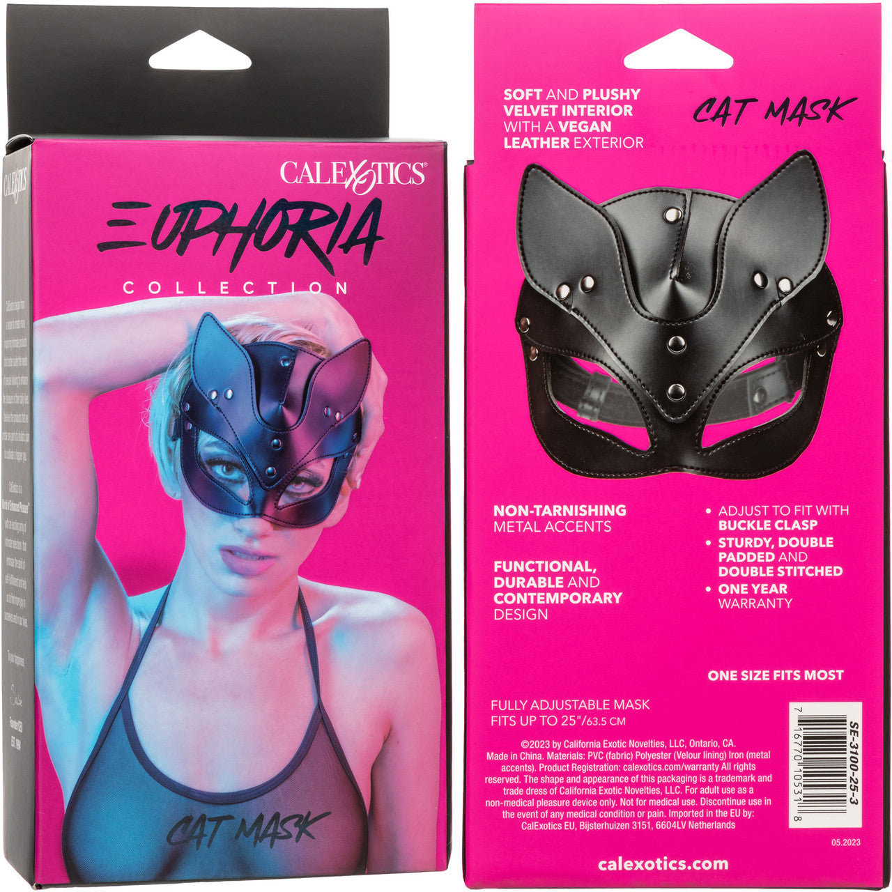 Euphoria Collection Cat Mask By CalExotics