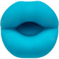 Kyst Lips Powerful Waterproof Rechargeable Bullet Vibrator By CalExotics - Blue