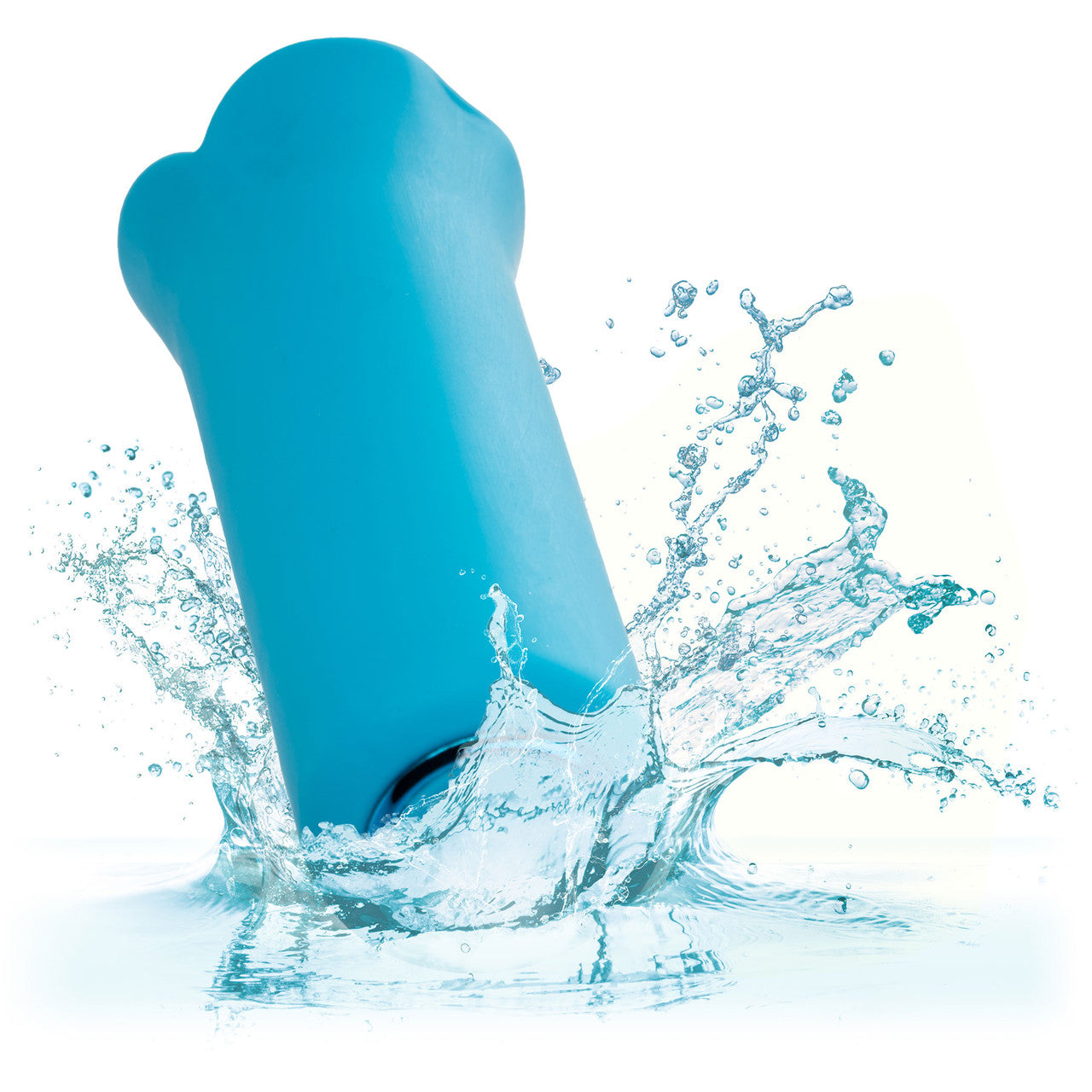 Kyst Lips Powerful Waterproof Rechargeable Bullet Vibrator By CalExotics - Blue