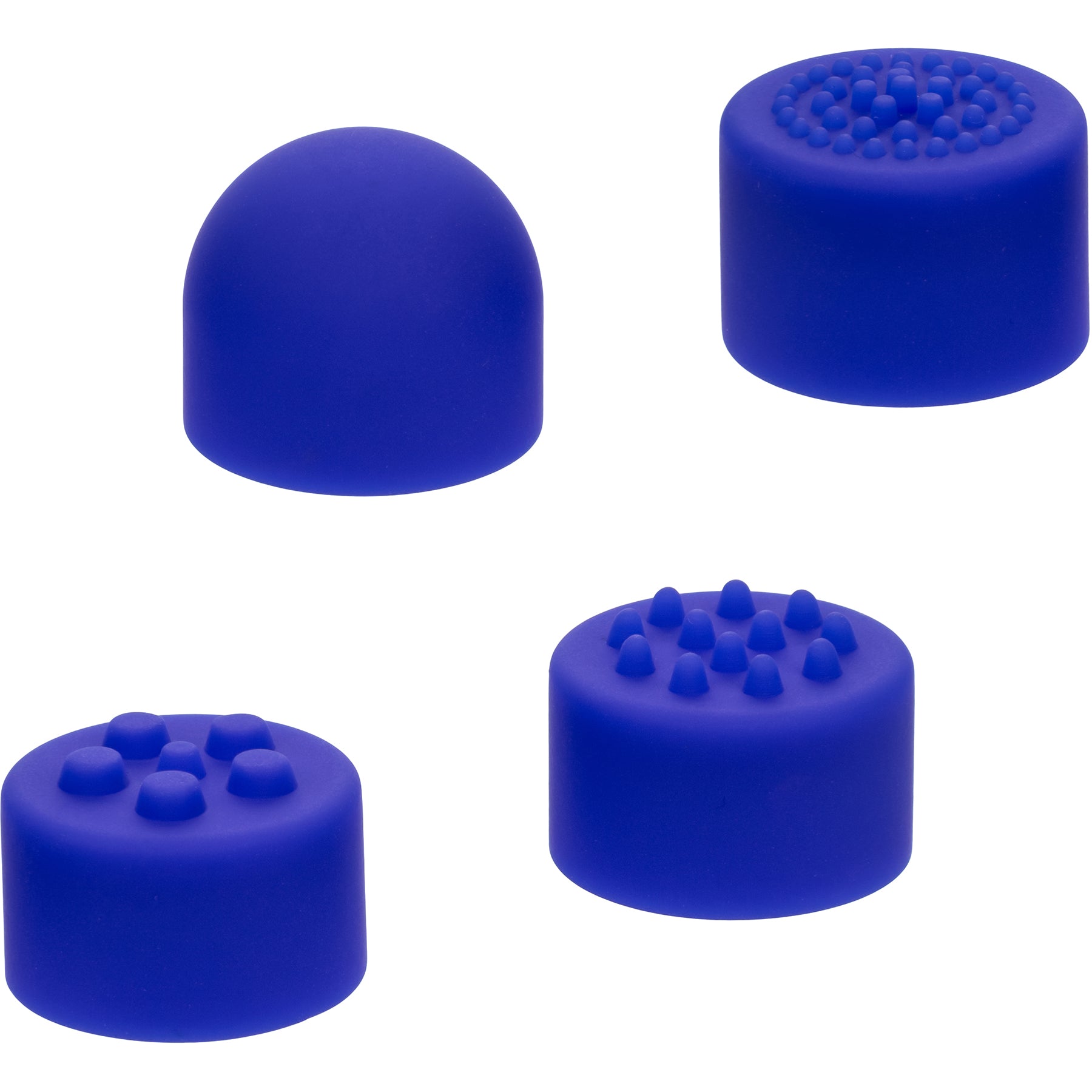 Kyst™ Mega-Mite™ Rechargeable Silicone Bullet With 4 Pleasure Tips - Blue