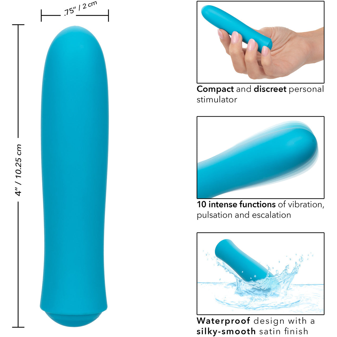 Kyst T.C.B. Waterproof Bullet Vibrator Kyst T.C.B. Waterproof Bullet Vibrator