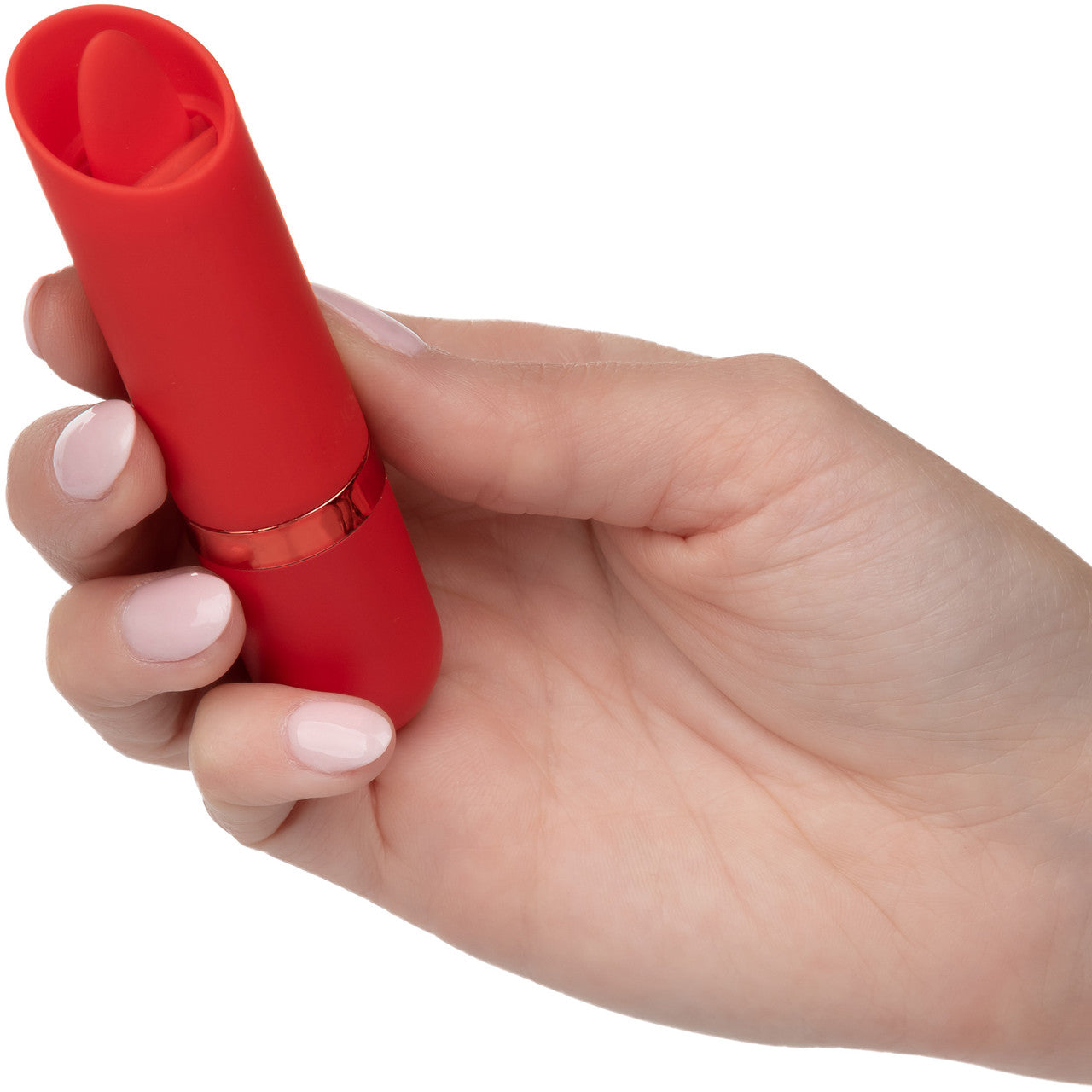 Kyst Flicker Tongue Powerful Waterproof Rechargeable Bullet Vibrator By CalExotics - Red