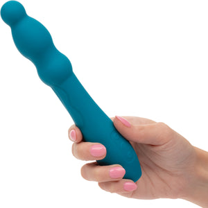 Turbo Glide™ Ripple Rechargeable Silicone Vibrator By CalExotics