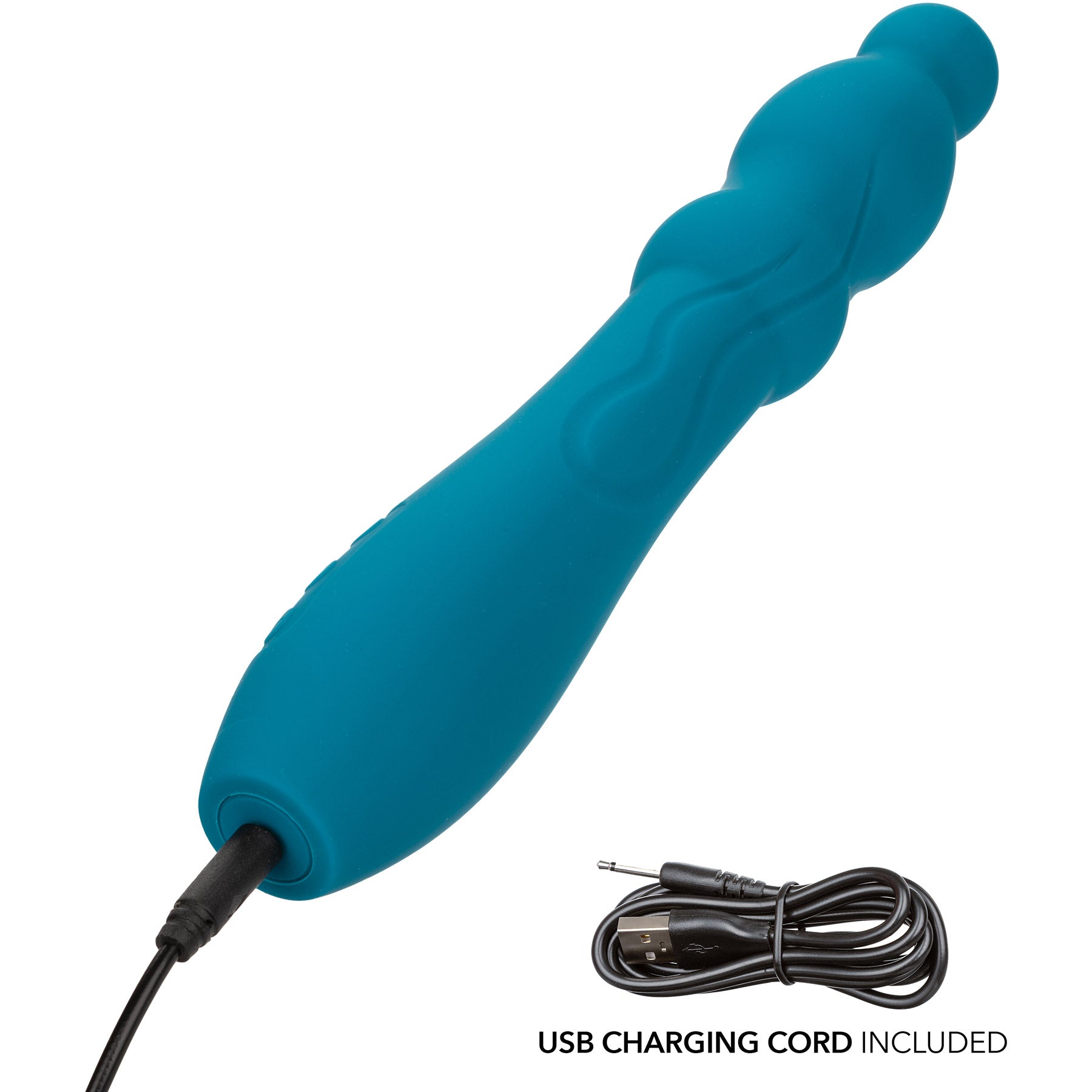 Turbo Glide™ Ripple Rechargeable Silicone Vibrator By CalExotics