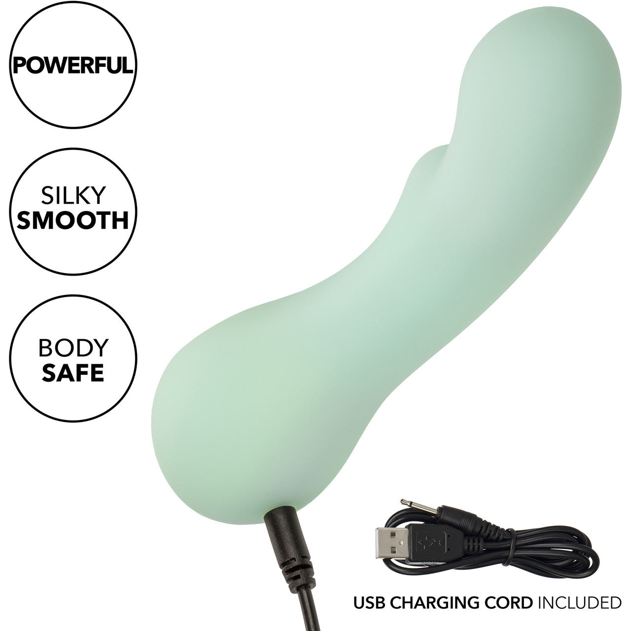 Pacifica Bora Bora Rechargeable Waterproof Silicone G-Spot Vibrator By CalExotics