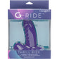 G-Ride™ Thrill Ride 4.75" Rechargeable Silicone Triple Stimulation Dildo