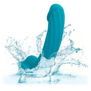 G-Ride™ Long Haul Rechargeable Silicone Vibrating Dildo By CalExotics