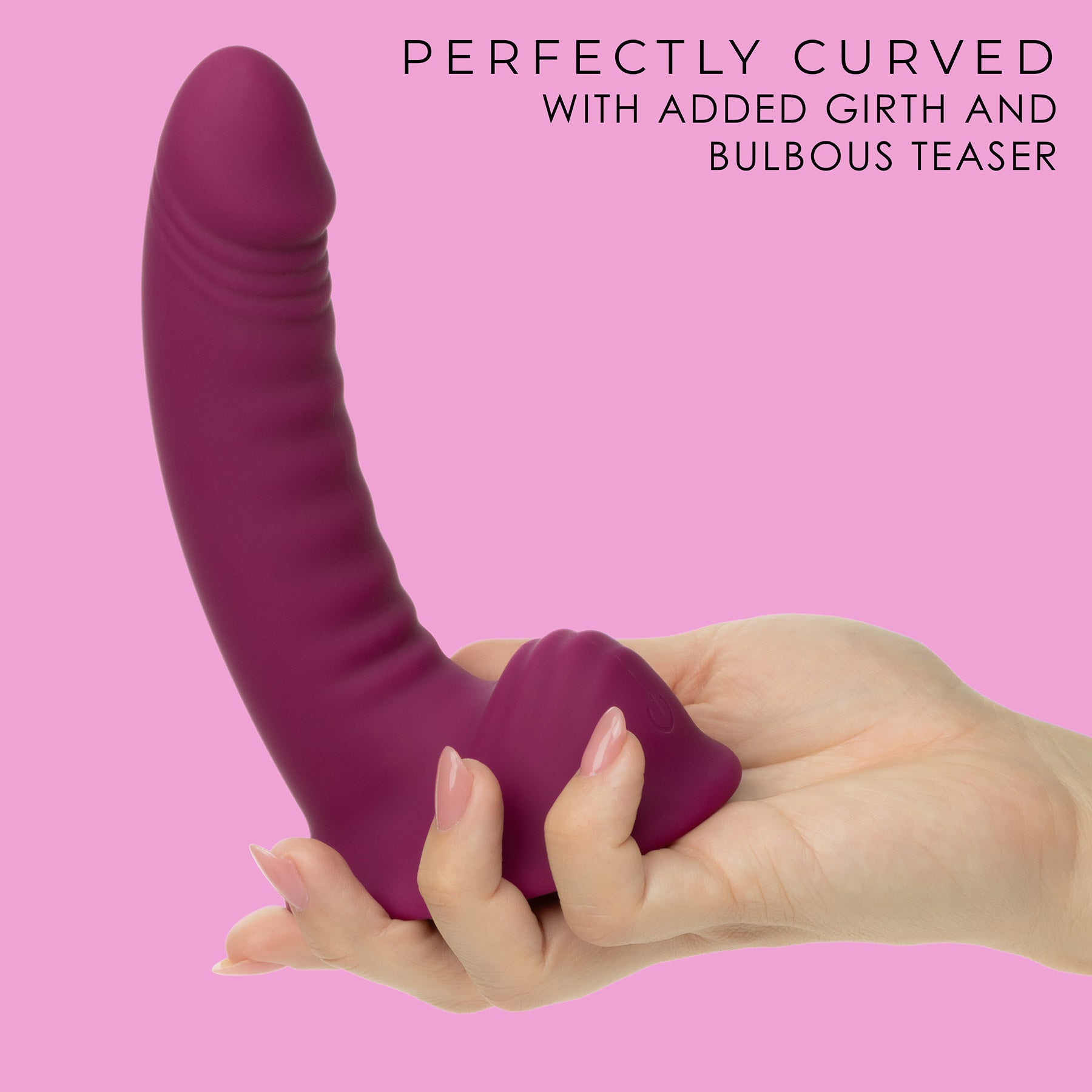 G-Ride™ Road Trip 5.75" Rechargeable Silicone Dual Stimulation Dildo