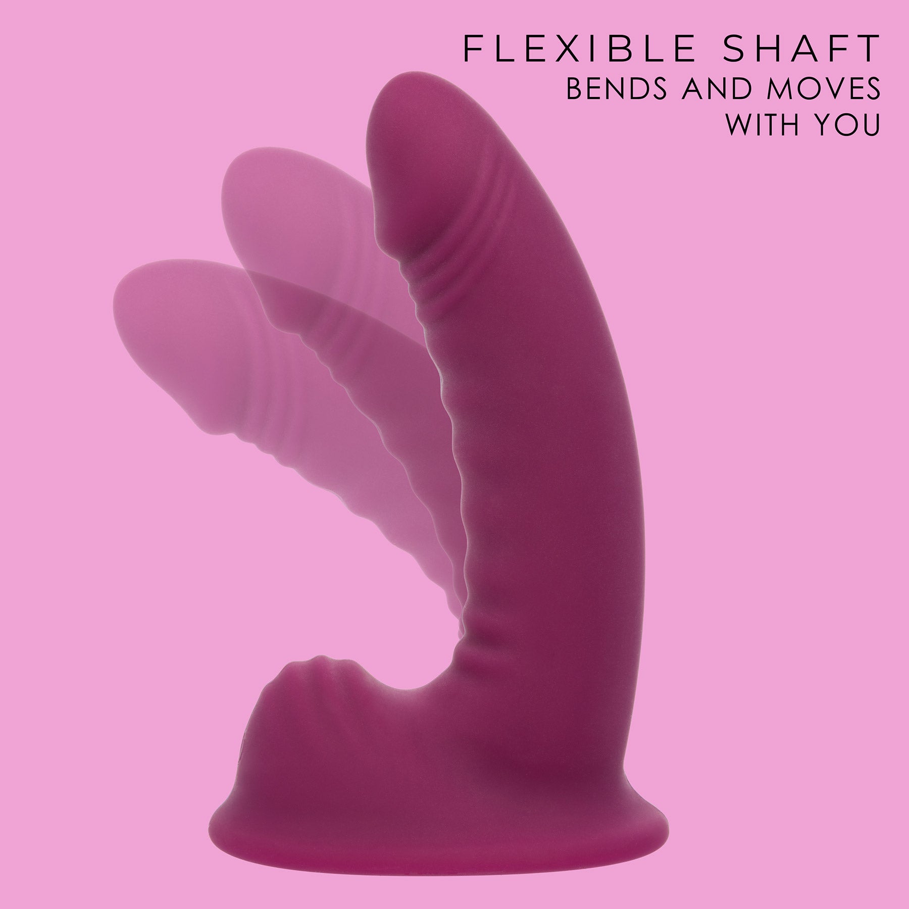 G-Ride™ Road Trip 5.75" Rechargeable Silicone Dual Stimulation Dildo