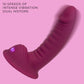G-Ride™ Road Trip 5.75" Rechargeable Silicone Dual Stimulation Dildo