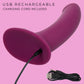 G-Ride™ Road Trip 5.75" Rechargeable Silicone Dual Stimulation Dildo