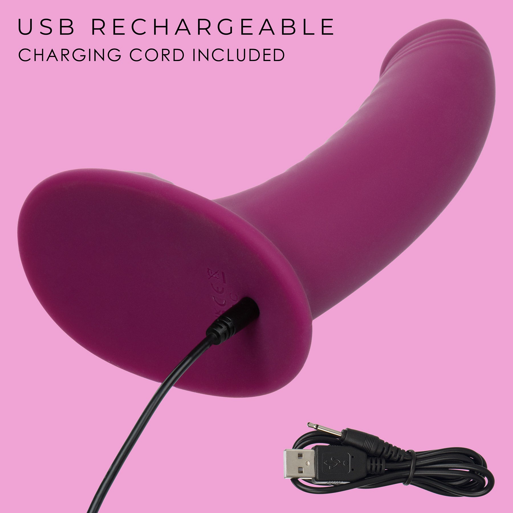G-Ride™ Road Trip 5.75" Rechargeable Silicone Dual Stimulation Dildo