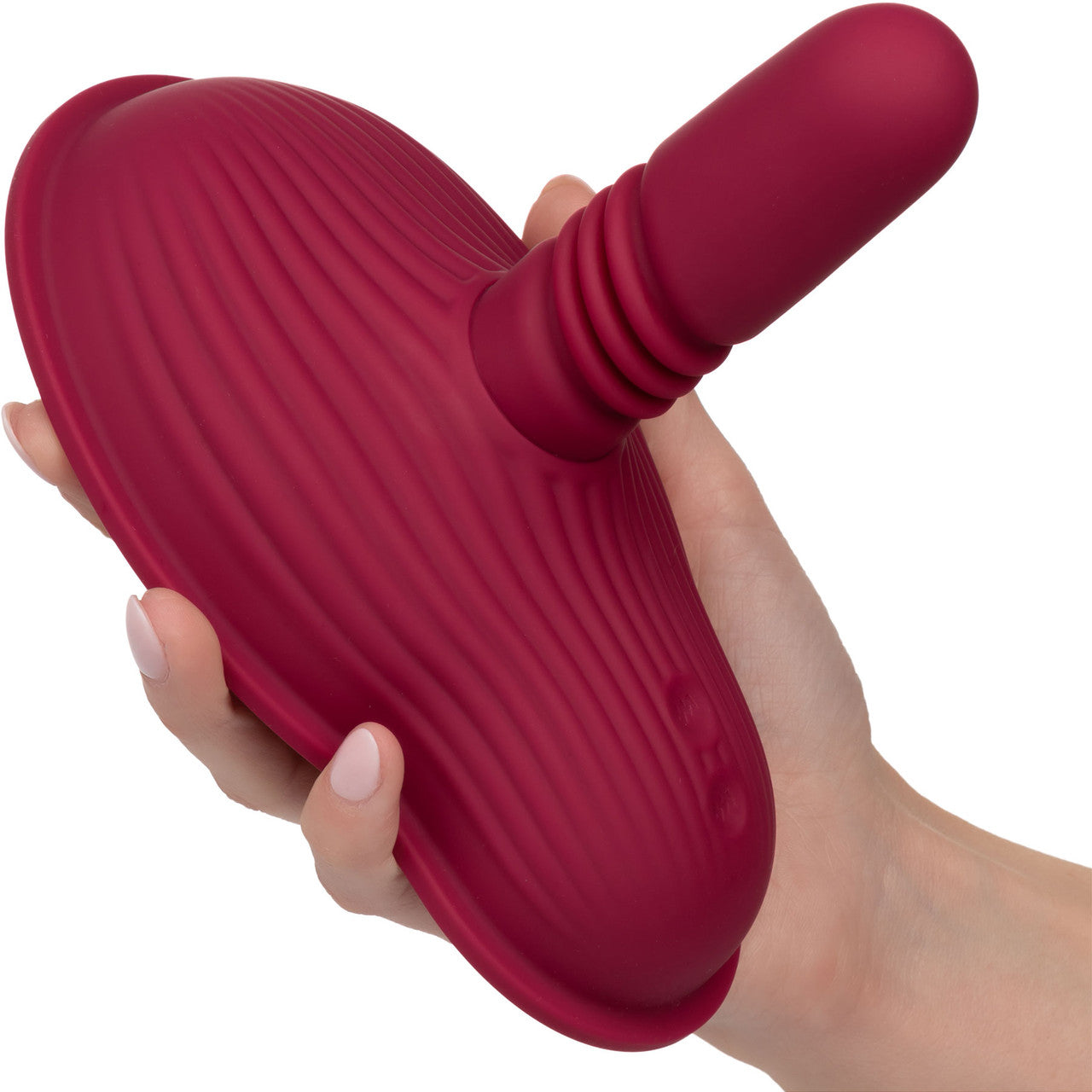 Dual Rider Thrust & Grind Silicone Rechargeable Grinding Vibrator With Remote By CalExotics