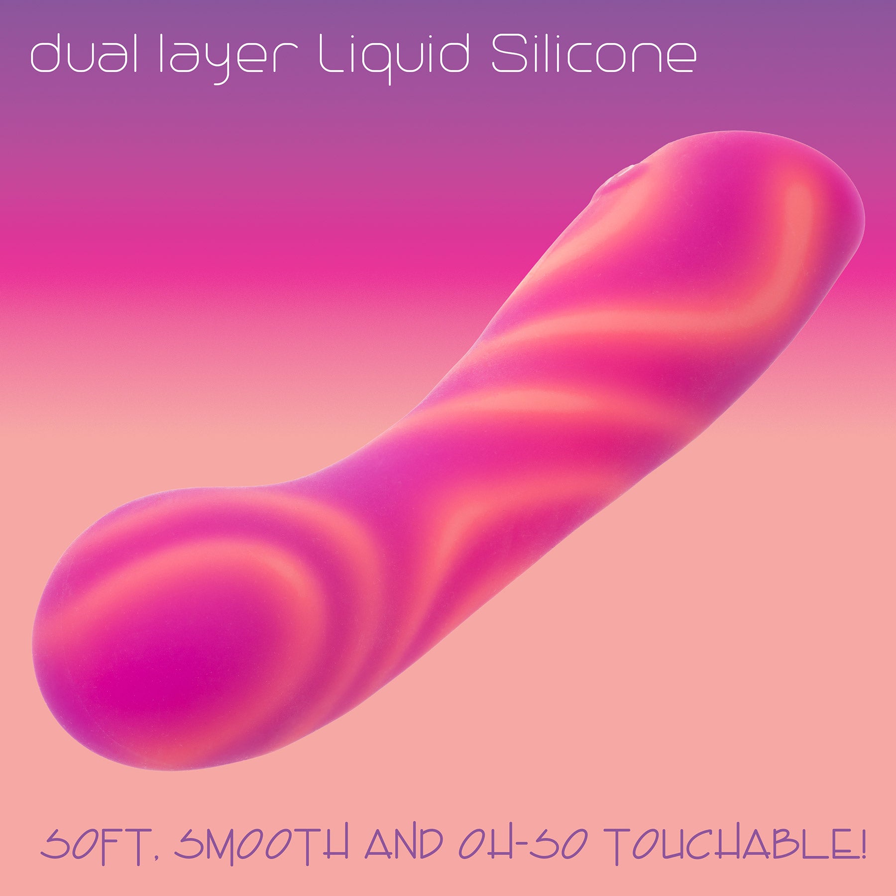 Endless Summer™ Sunset Seducer Illuminated Rechargeable Silicone Vibrator