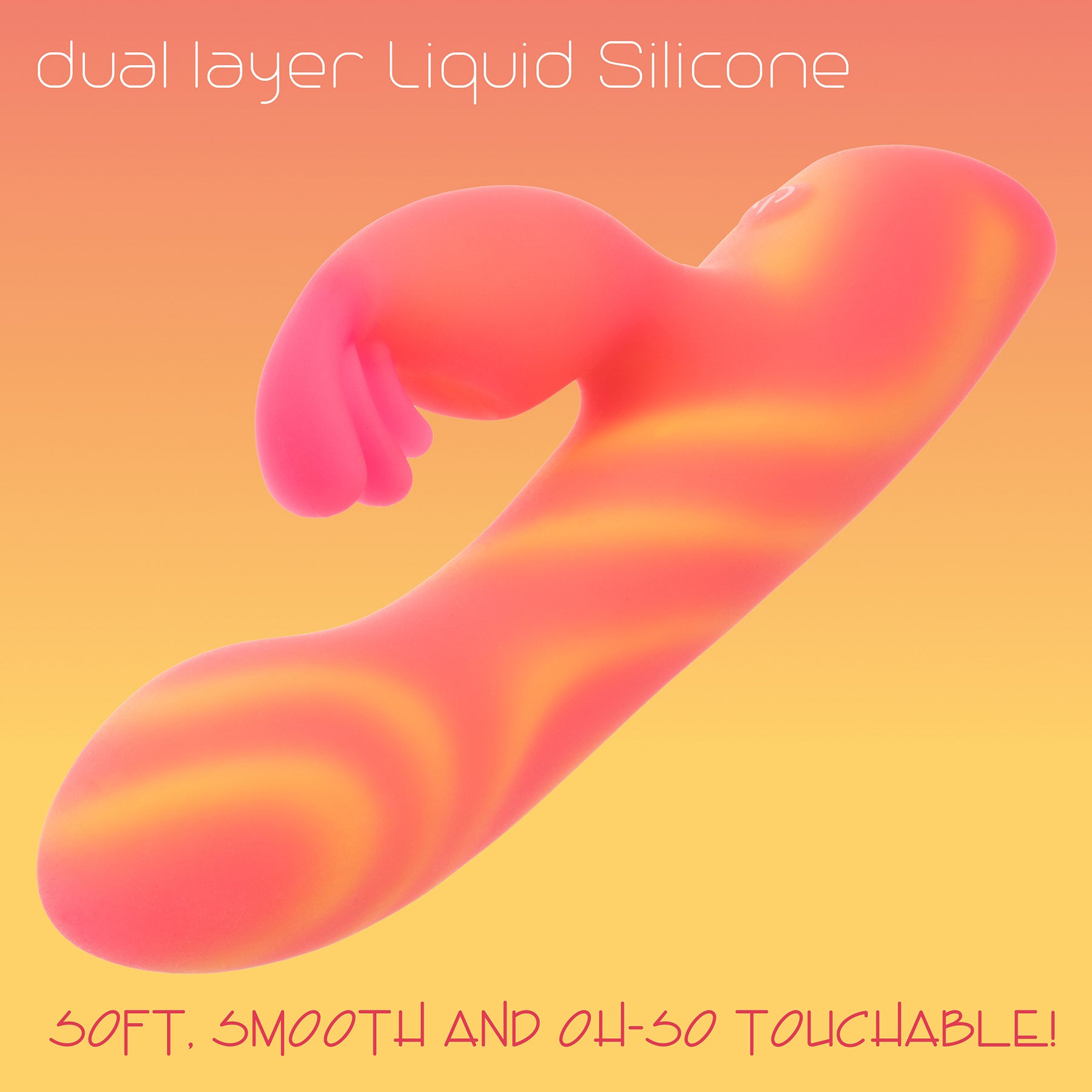 Endless Summer™ Moonlight Magic Illuminated Silicone Rabbit Vibrator