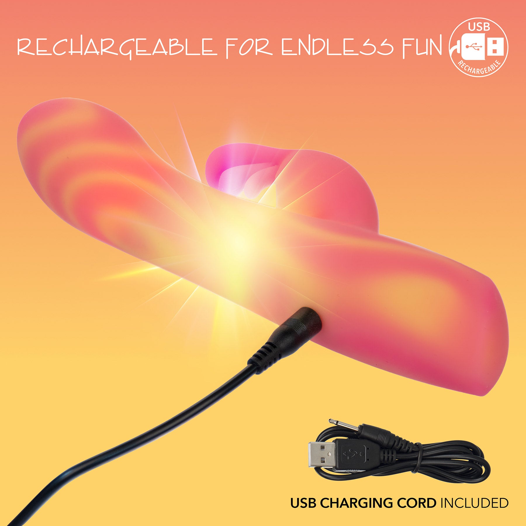 Endless Summer™ Moonlight Magic Illuminated Silicone Rabbit Vibrator