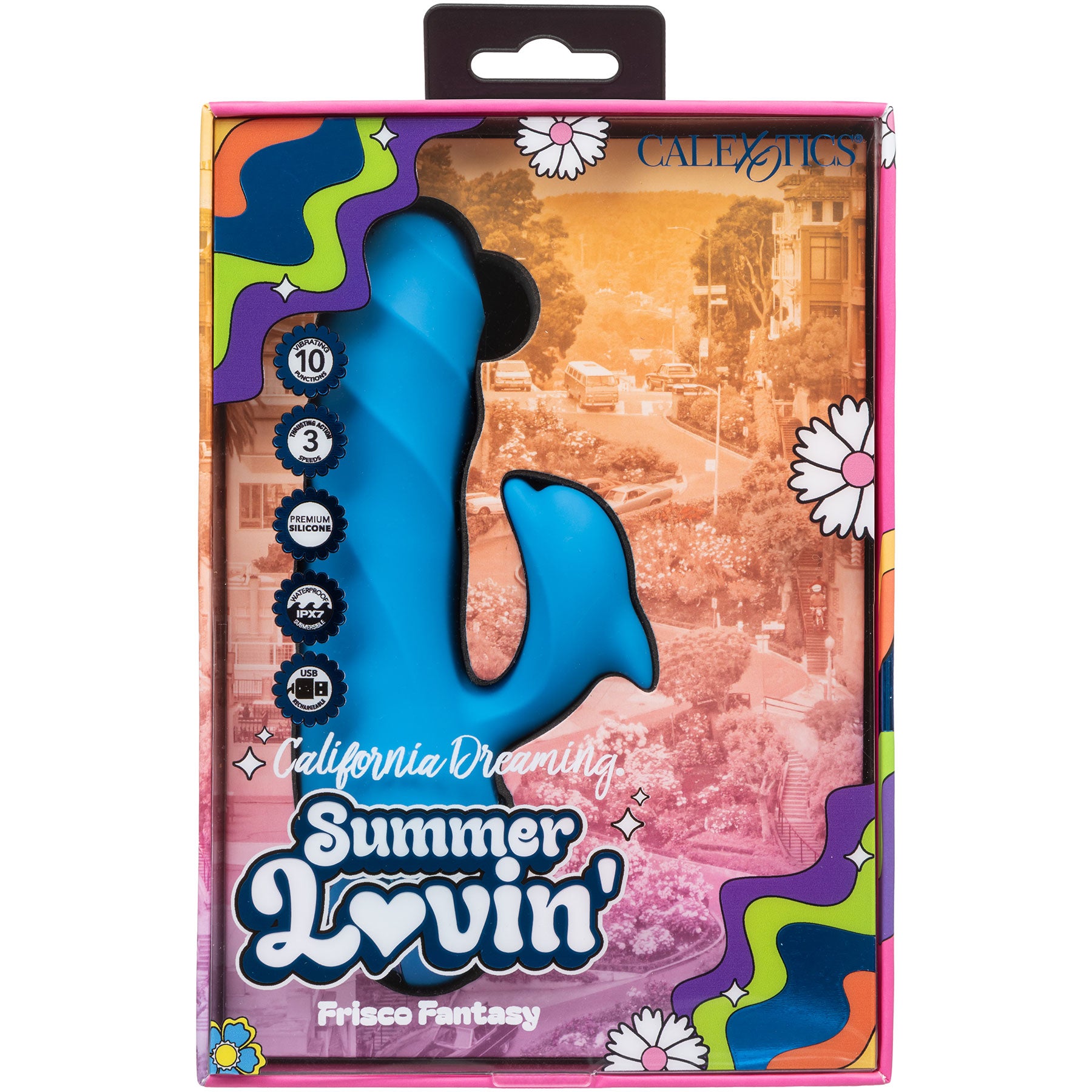 California Dreaming® Summer Lovin' Frisco Fantasy Rabbit Vibrator
