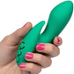 California Dreaming Sierra Sensation Silicone Waterproof Dual Stimulation Vibrator By CalExotics