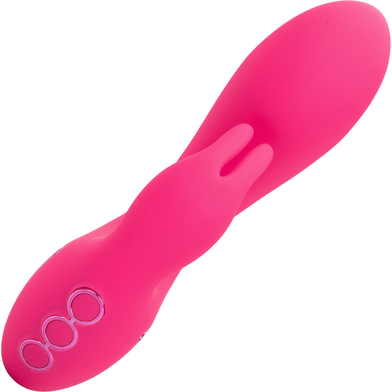 California Dreaming So. Cal Sunshine Rabbit Style Silicone Rechargeable Vibrator by CalExotics