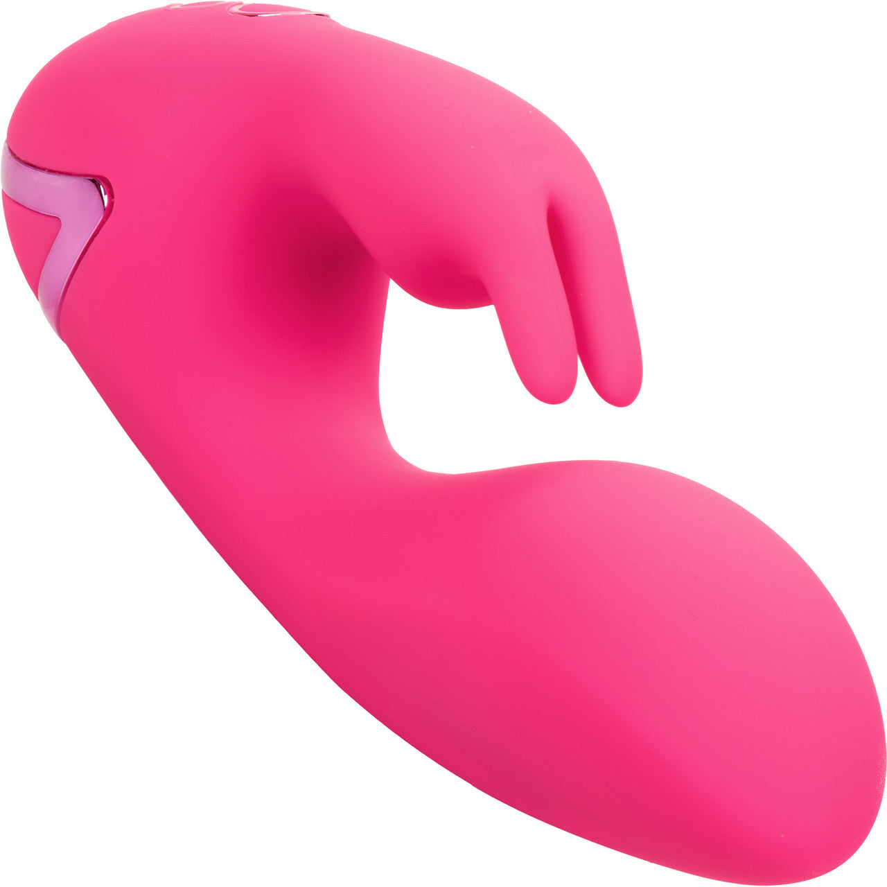 California Dreaming So. Cal Sunshine Rabbit Style Silicone Rechargeable Vibrator by CalExotics