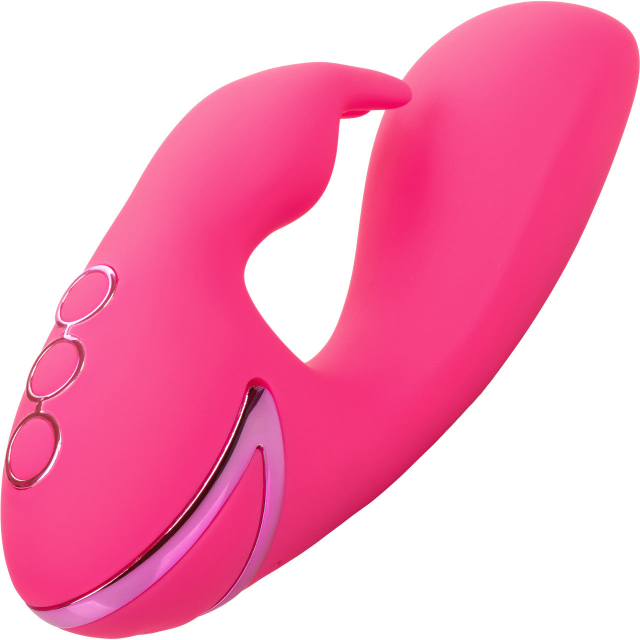 California Dreaming So. Cal Sunshine Rabbit Style Silicone Rechargeable Vibrator by CalExotics