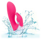 California Dreaming So. Cal Sunshine Rabbit Style Silicone Rechargeable Vibrator by CalExotics