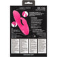 California Dreaming So. Cal Sunshine Rabbit Style Silicone Rechargeable Vibrator by CalExotics