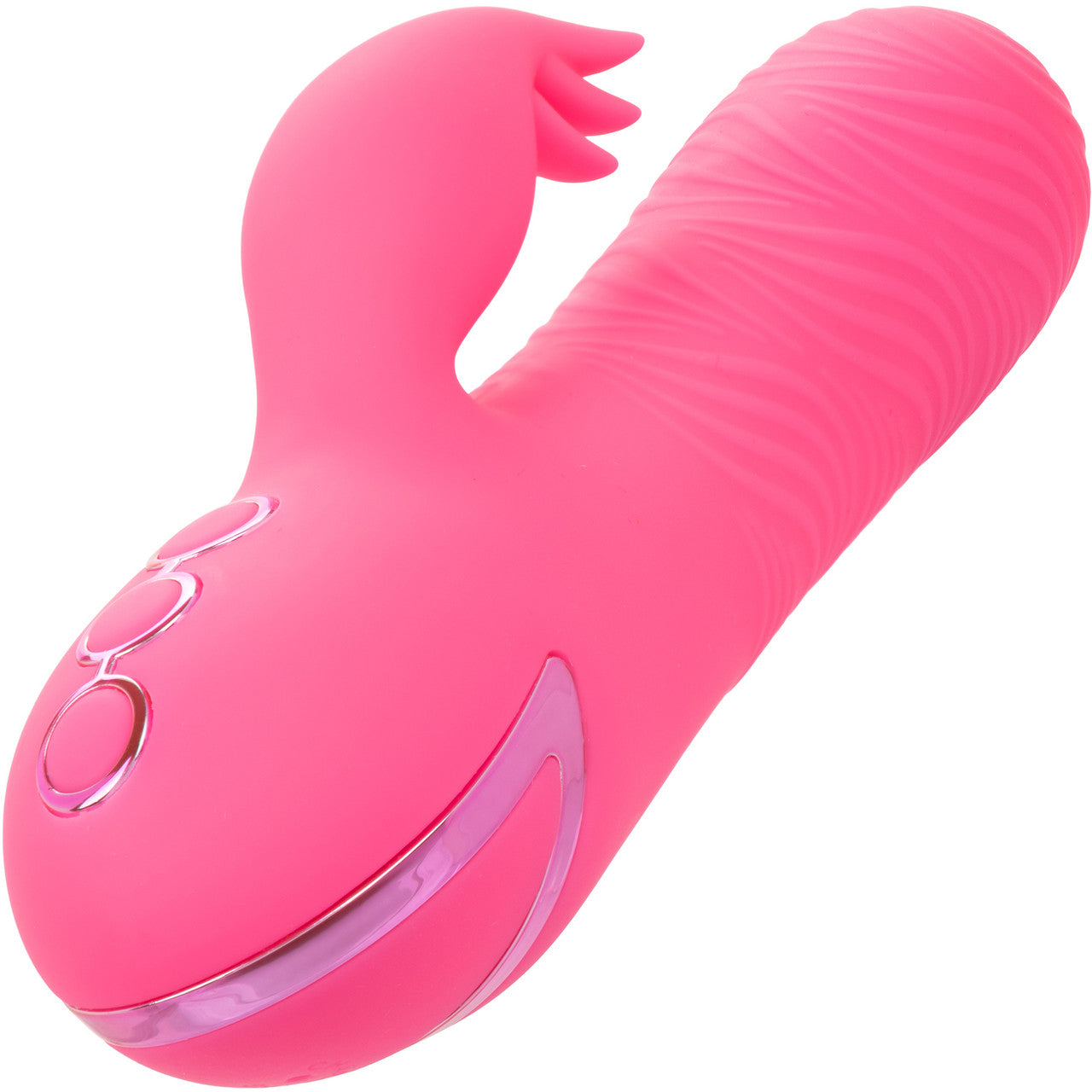 California Dreaming Sacramento Sweetie Dual Stimulation Vibrator With Rotating Beaded Shaft By CalExotics