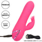 California Dreaming Sacramento Sweetie Dual Stimulation Vibrator With Rotating Beaded Shaft By CalExotics