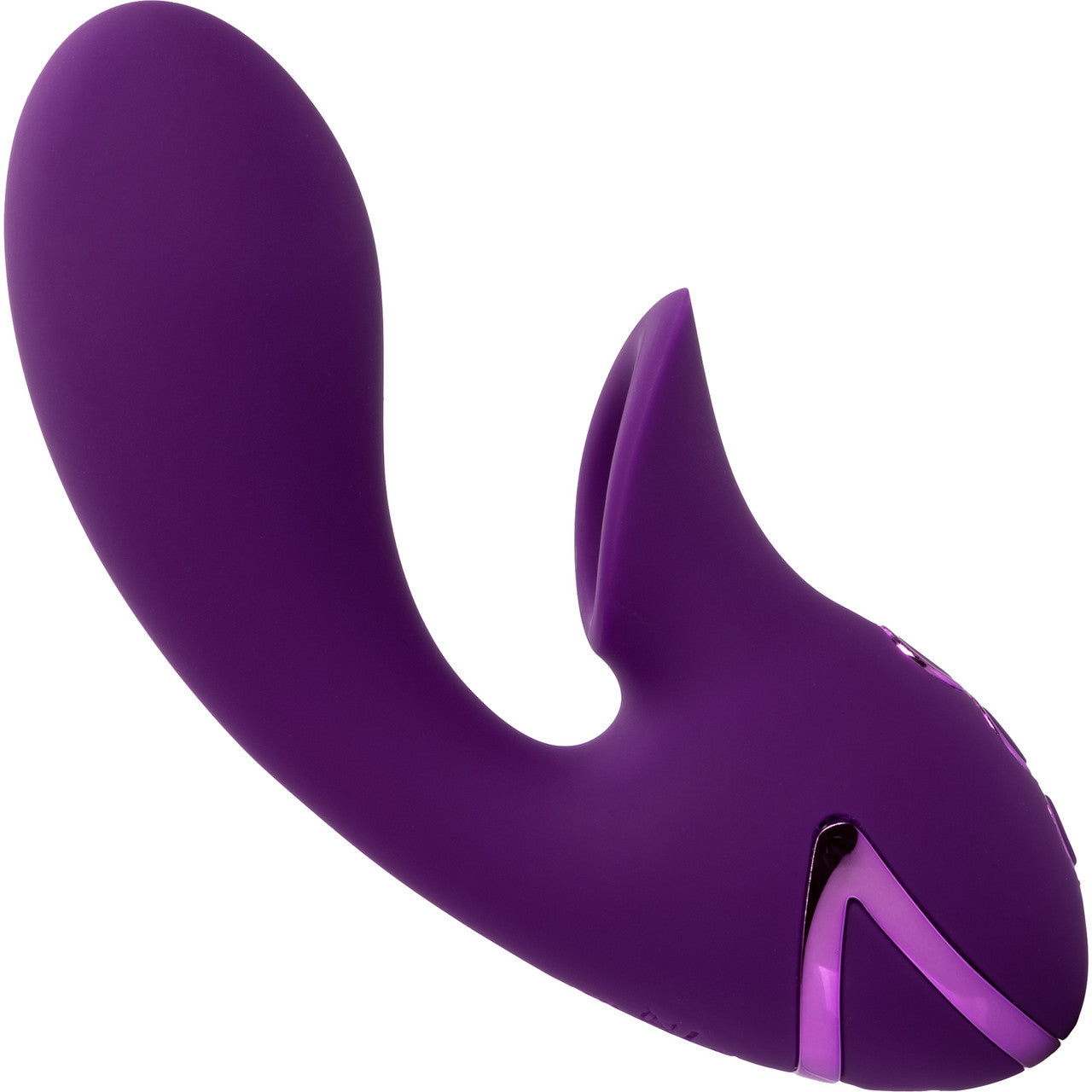 California Dreaming Huntington Beach Heartbreaker Rabbit Style Silicone Rechargeable Vibrator by CalExotics