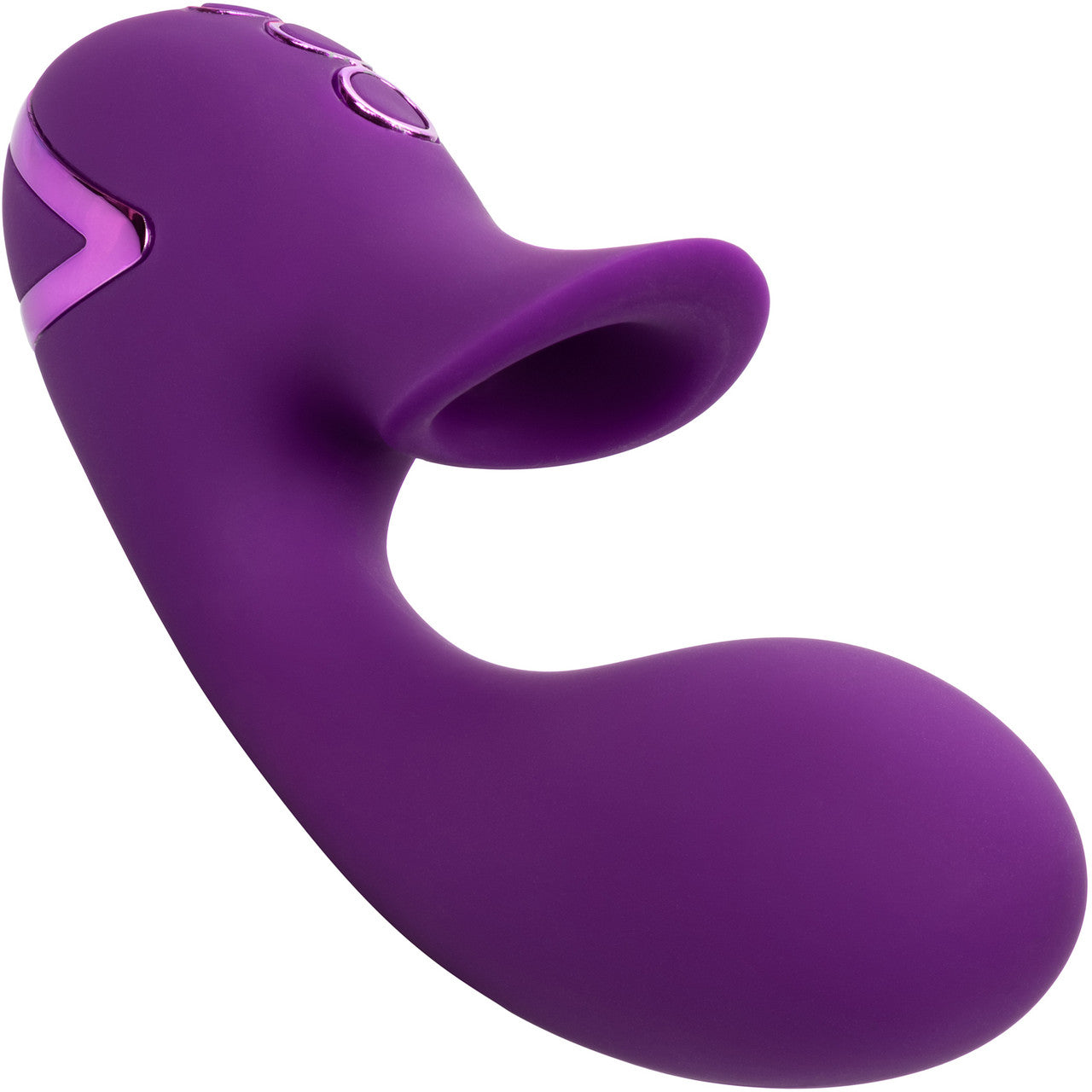 California Dreaming Huntington Beach Heartbreaker Rabbit Style Silicone Rechargeable Vibrator by CalExotics