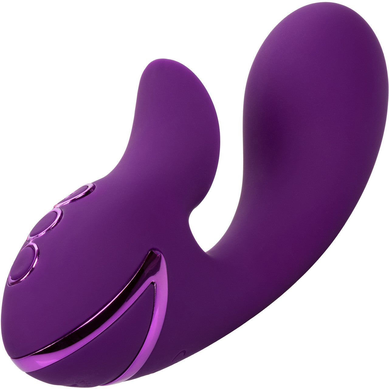 California Dreaming Huntington Beach Heartbreaker Rabbit Style Silicone Rechargeable Vibrator by CalExotics