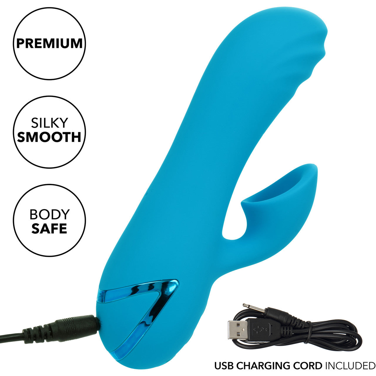 California Dreaming Sunset Beach Seducer Dual Stimulation Vibrator With Clitoral Suction By CalExotics