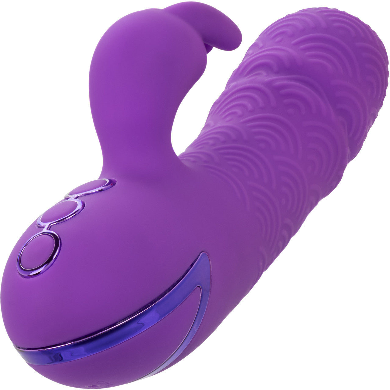 California Dreaming Manhattan Beach Marvel Thrusting Dual Stimulation Vibrator By CalExotics