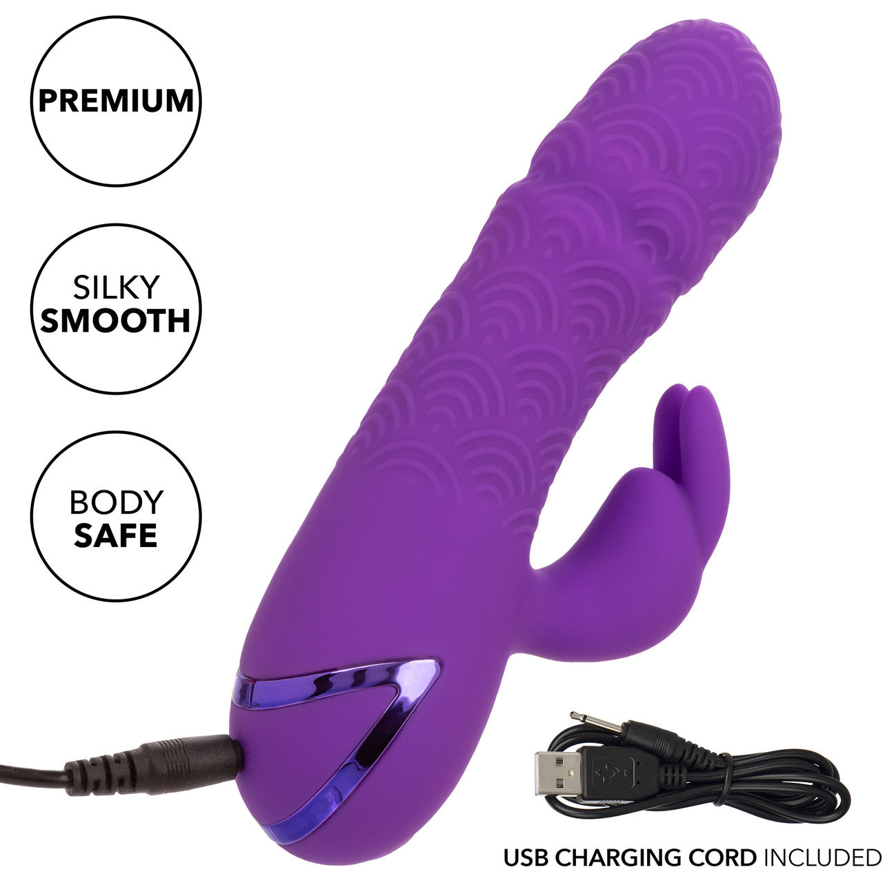 California Dreaming Manhattan Beach Marvel Thrusting Dual Stimulation Vibrator By CalExotics