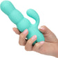 California Dreaming Del Mar Diva Rabbit Style Silicone Rechargeable Vibrator by CalExotics