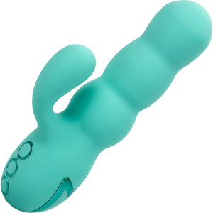 California Dreaming Del Mar Diva Rabbit Style Silicone Rechargeable Vibrator by CalExotics