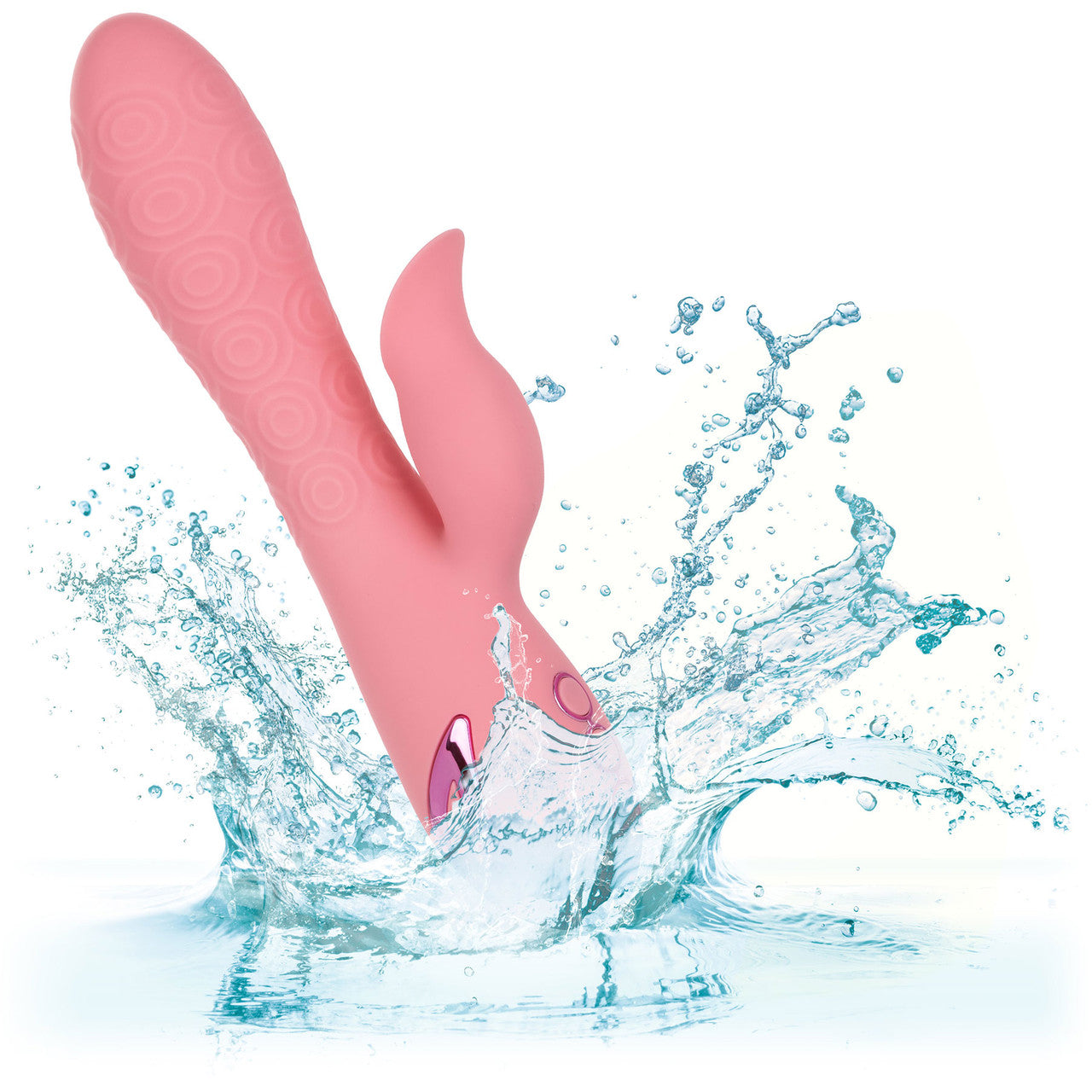 California Dreaming Pasadena Player Rabbit Style Silicone Vibrator by CalExotics