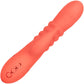 California Dreaming Orange County Cutie Rabbit Style Silicone Vibrator by CalExotics