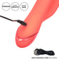 California Dreaming Orange County Cutie Rabbit Style Silicone Vibrator by CalExotics