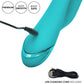 California Dreaming Santa Monica Starlet Rabbit Style Pulsing Silicone Vibrator by CalExotics