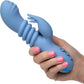 California Dreaming Santa Cruz Coaster Thrusting Rabbit Style Silicone Vibrator by CalExotics