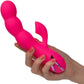 California Dreaming Oceanside Orgasm Rabbit Style Silicone Vibrator With Clitoral Suction By CalExotics