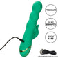 California Dreaming Sonoma Satisfyer Rabbit Style Thrusting Silicone G-Spot Vibrator By CalExotics